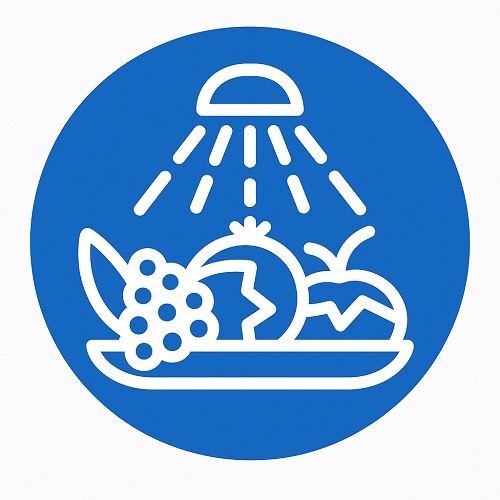Disinfection of Fresh Fruits, Fish and Seafood